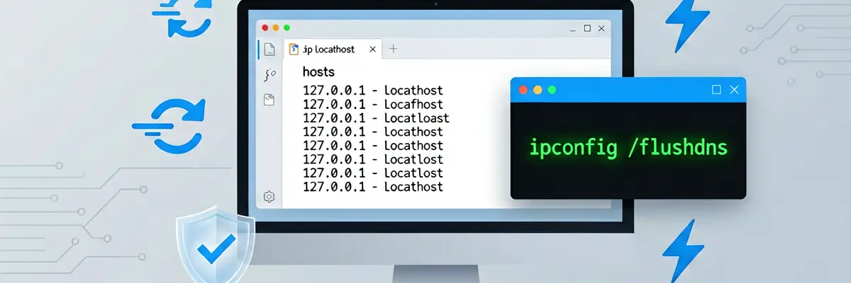 windows修改hosts并马上生效